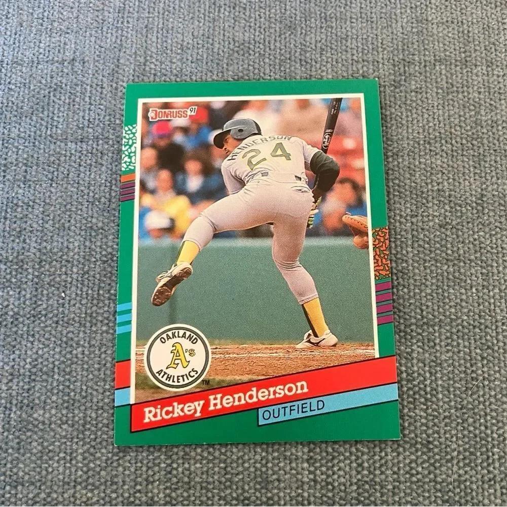 1991 Donruss Oakland A's Baseball Card Trading Card